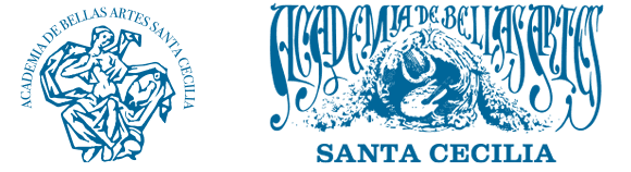 Logotipos Academia de Bellas Artes Santa Cecilia