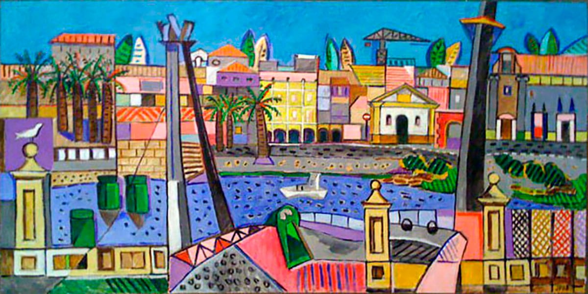 Vista de El Puerto de Santa María. De José Manuel Paredes. Vista de El Puerto de Santa María. De José Manuel Paredes.