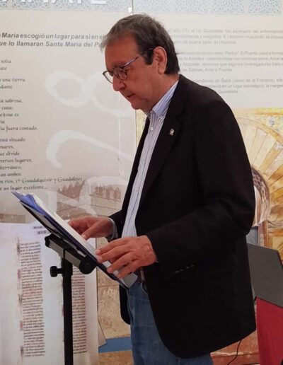 Antonio Leal. conferencia "Sancho y sus refranes".