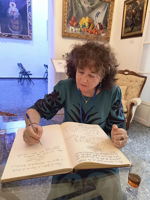 Carmen Cebrián González. Vicepresidenta de la Academia de Bellas Artes Santa Cecilia.