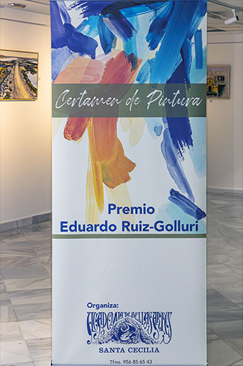 Cartel certamen premio Eduardo Ruiz-Golluri